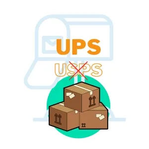Доставку із США (Маямі) тепер здійснює UPS замість USPS