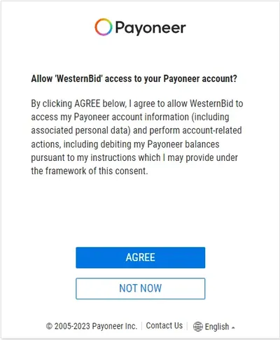 Як поповнити рахунок за допомогою Payoneer